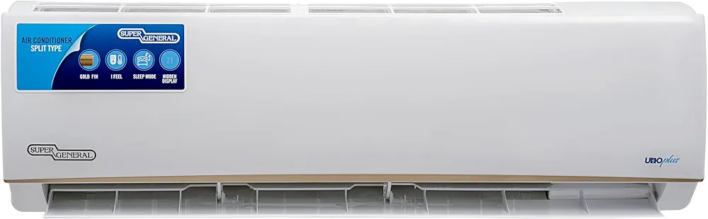 تكييف هواء سبليت 1.5 طن مع وظيفة التبريد من سوبر جنرال | رقم الموديل KSGS183GE1 مع ضمان لمدة عامين